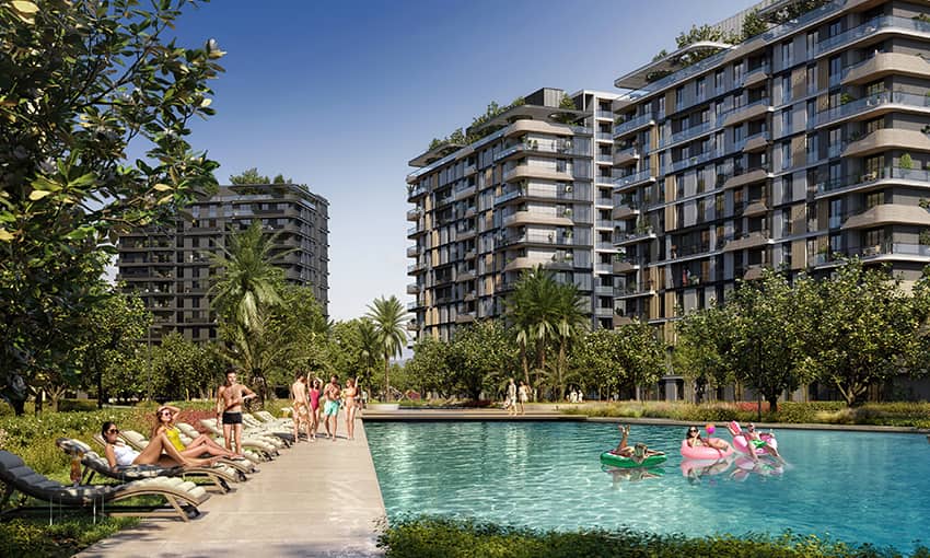 Апартаменты семейной концепции, подходящие для инвестиций и проживания в Бахчелиэвлер, Стамбул