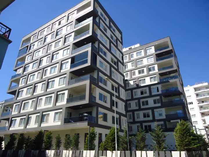 Erdemli eight story residential building
