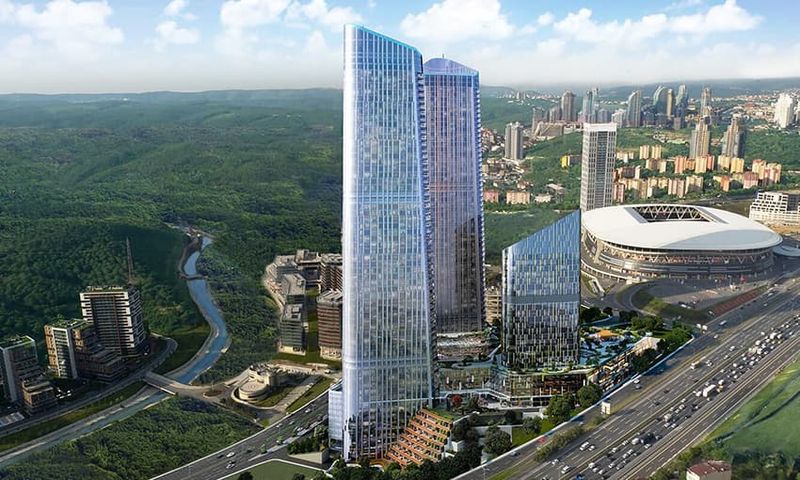 Mixed-use Residential Towers in the Heart of Sariyer, Istanbul