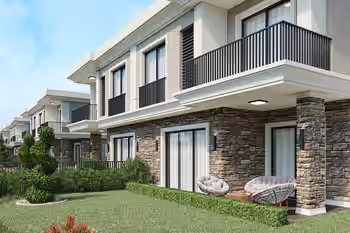 Real Estate Project with Beautiful Gardens in Başakşehir, Istanbul