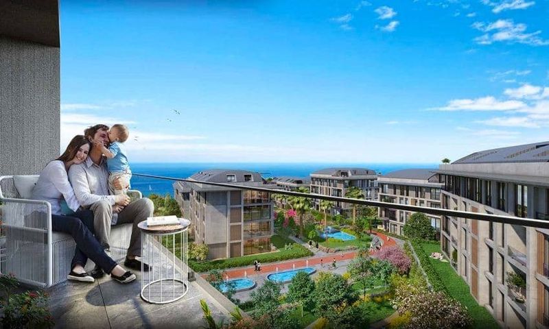 Sea View Residentals in Beylikduzu, Istanbul
