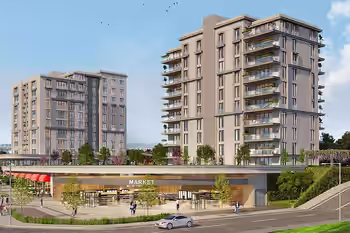 Двухуровневые квартиры для семейного проживания в Башакшехире, Стамбул