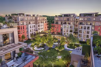 Элитный жилой комплекс с просторными резиденциями в новом модном районе Гёктюрк, Стамбул