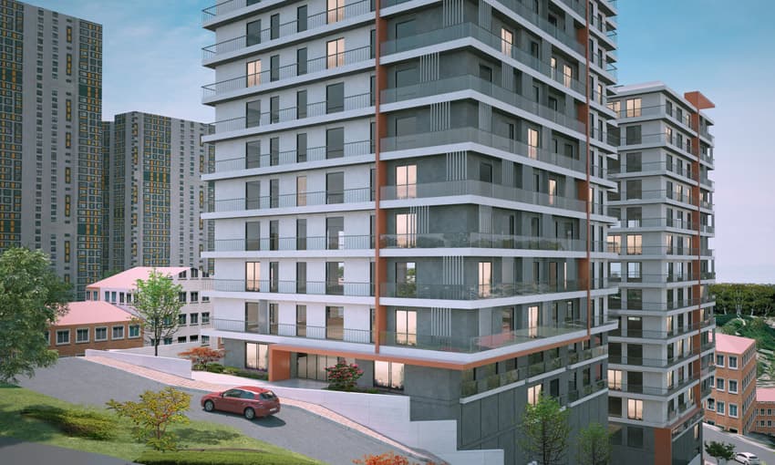 آپارتمان مدرن در بزرگراه E5 در شیشلی، استانبول