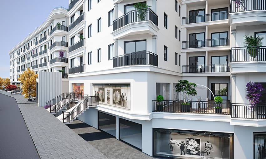 آپارتمان‌های لوکس با معماری افقی در مالتپه، نگین بخش آسیایی استانبول