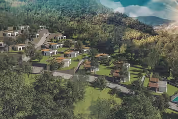 Роскошные виллы возле моря в Бодруме, Турция