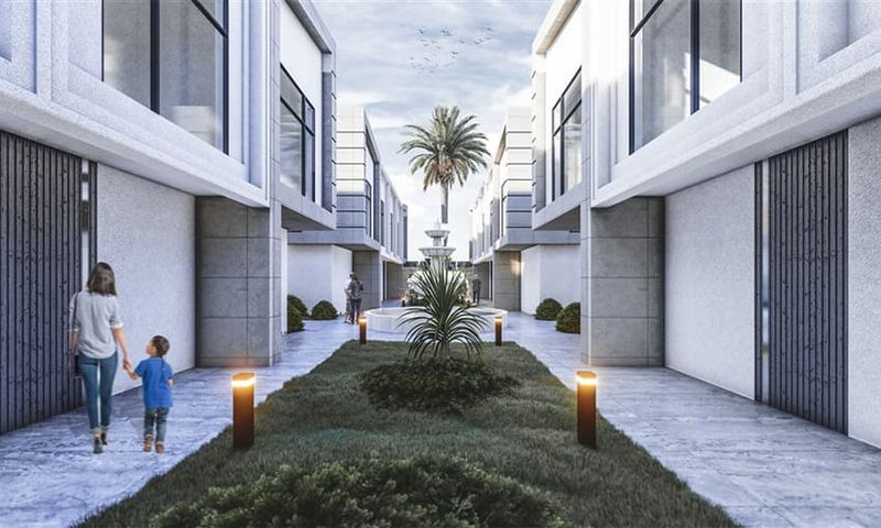 Sea View Townhouse Properties with Luxury Facilities in Alanya, Turkey