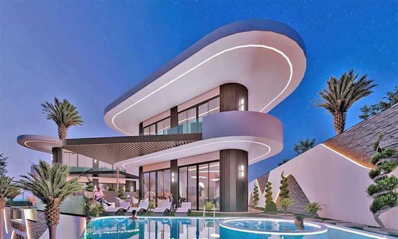 Exclusive Villas In Alanya With Luxurious Sea View - IP-599
