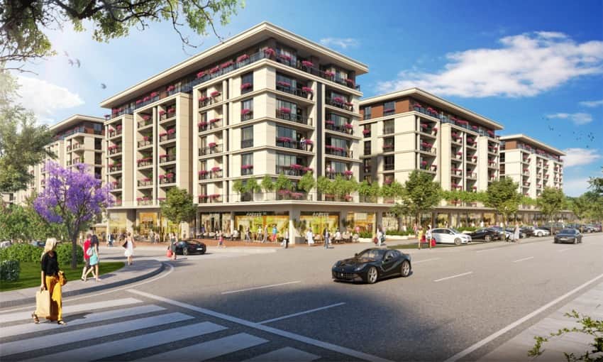 مجمع فاخر بمزايا فريدة و اطلالة خلابة في اسطنبول