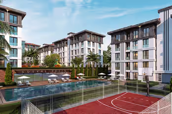 Проект недвижимости Broad Green Area в Бахчешехире, Стамбул