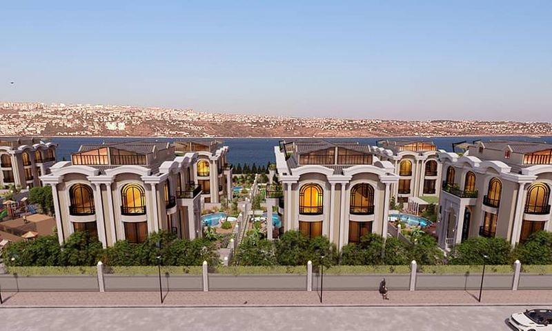 Panoramic Sea View Villas with Deluxe Features in Buyukcekmece, Istanbul