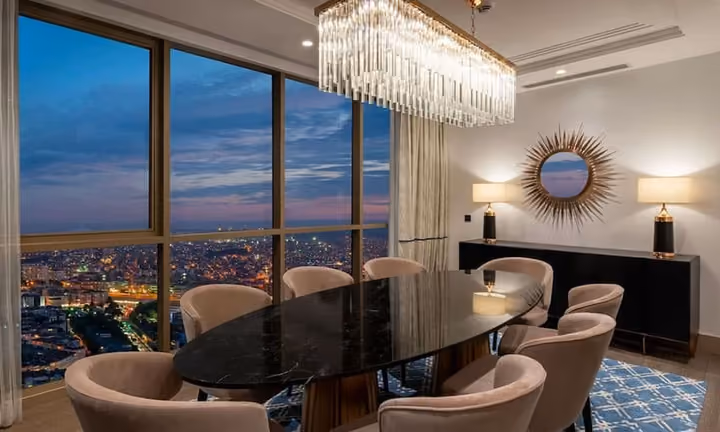 Mall of istanbul high residences in hilton hotel tower