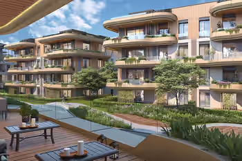 Luxury Apartments with Forest and Lake View in Bakirkoy, Istanbul