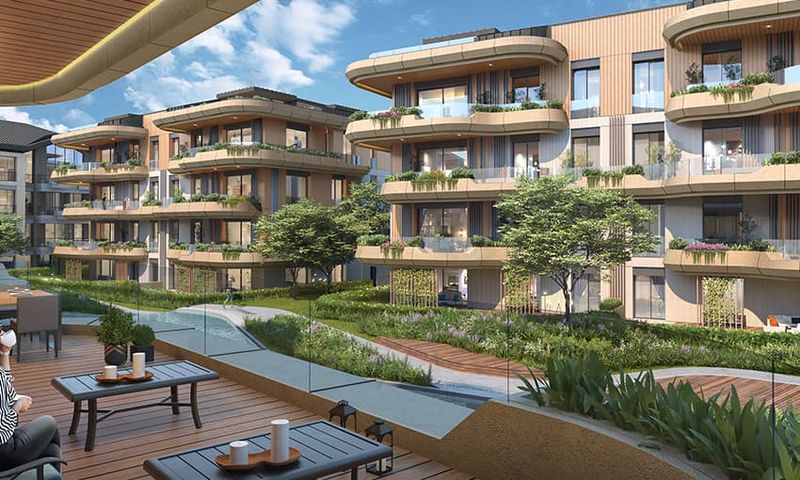Luxury Apartments with Forest and Lake View in Bakirkoy, Istanbul
