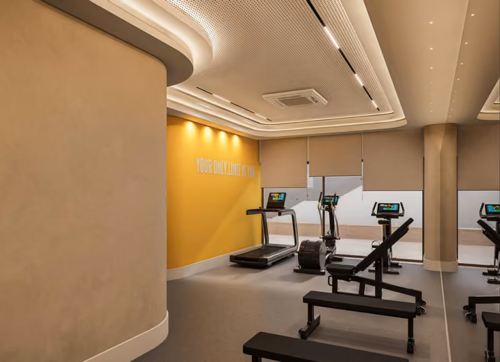 Caglayan fitness room render