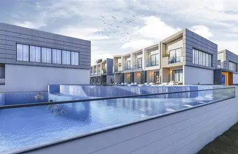 Sea View Townhouse Properties with Luxury Facilities in Alanya, Turkey