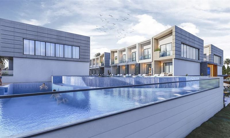 Sea View Townhouse Properties with Luxury Facilities in Alanya, Turkey