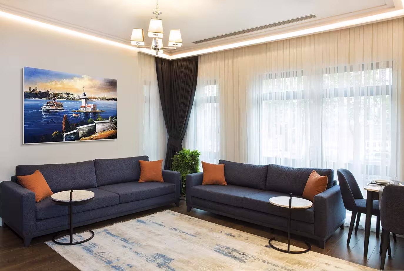 Furnished 1 Bedroom Resale Apartment in Central Taksim Beyoglu for Short-Term Rental