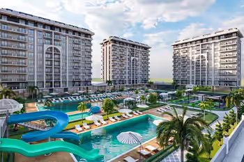 مجمع سكني شامل مع مرافق فاخرة بالقرب من الشاطئ في ألانيا، تركيا