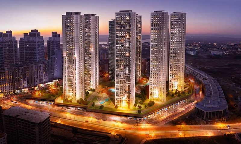 Modern City View Residence with Luxury Facilities in Esenyurt, Istanbul