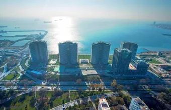 Sea and City View Apartments in Bakirkoy, Istanbul