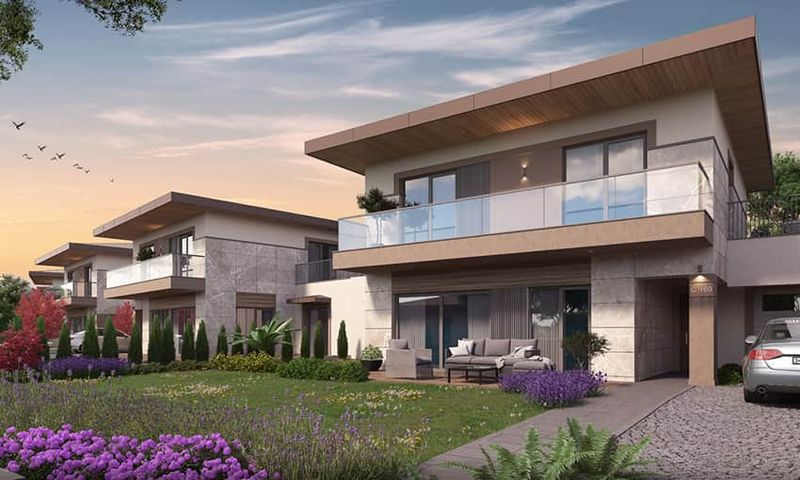 Elegant Duplex Villas Suitable for Turkish Citizenship Investment in Büyükçekmece, Istanbul