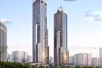 شقق ذات اطلالة بانورامية على المدينة في اسنيورت، اسطنبول