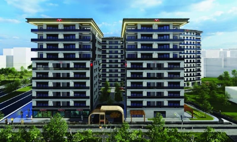 Modern Family Residences Near the Metro in Kartal, Istanbul