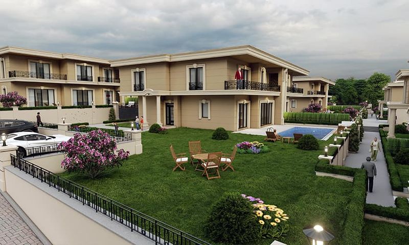 Sea View Luxury Villas with Private Gardens in Buyukcekmece, Istanbul