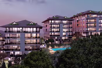 شقق مطلة على البوسفور مع مرافق فاخرة في شنغل كوي، اسطنبول