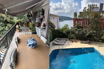 Роскошная вилла 3+1 в Bebek Istanbul с частным бассейном рядом с Bosphorus