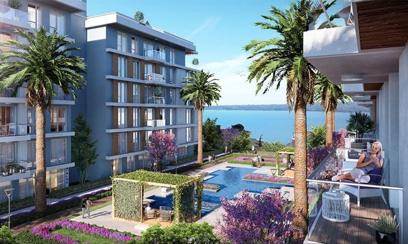 Sea View Apartments For Sale in Buyukcekmece, Istanbul