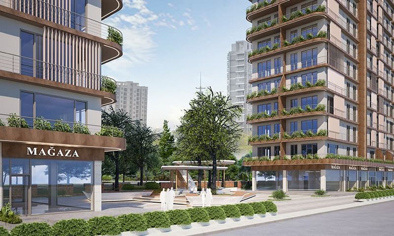 Modern Design Apartments in the Central District of Kagithane, Istanbul