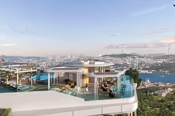 Luxury Apartment in Besiktas Istanbul's City Center With A Bosphorus View in Besiktas, Istanbul