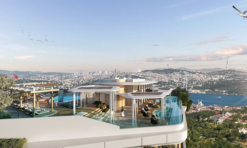 Luxury Apartment in Besiktas Istanbul's City Center With A Bosphorus View in Besiktas, Istanbul