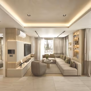 دوبلكس بثلاث غرف نوم وتراس ومسبح في مراد باشا - صورة 5