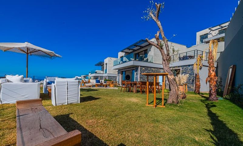 Sea View Luxury Villas With Private Swimming Pools and Gardens in Bodrum, Turkey