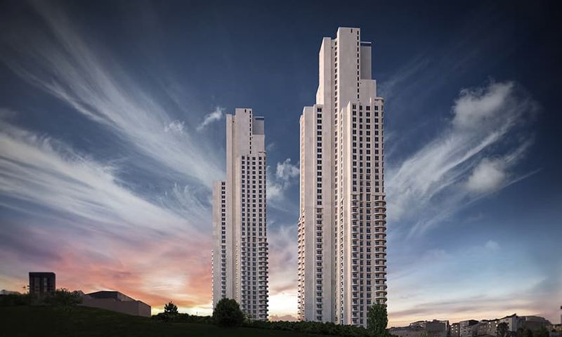 Modern Residential Tower With Luxury Facilities in Şişli, Istanbul