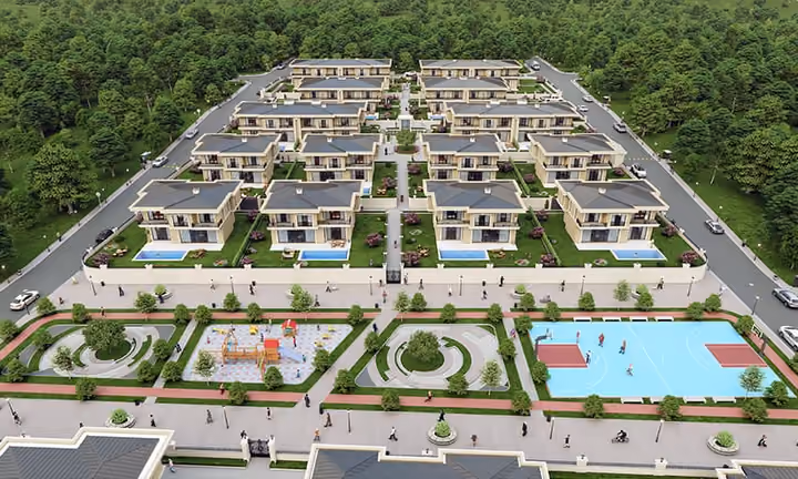 Sea View Luxury Villas with Private Gardens in Buyukcekmece, Istanbul - Image 4