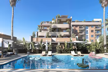 Современные эксклюзивные квартиры с 2 бассейнами в Анталье, Турция