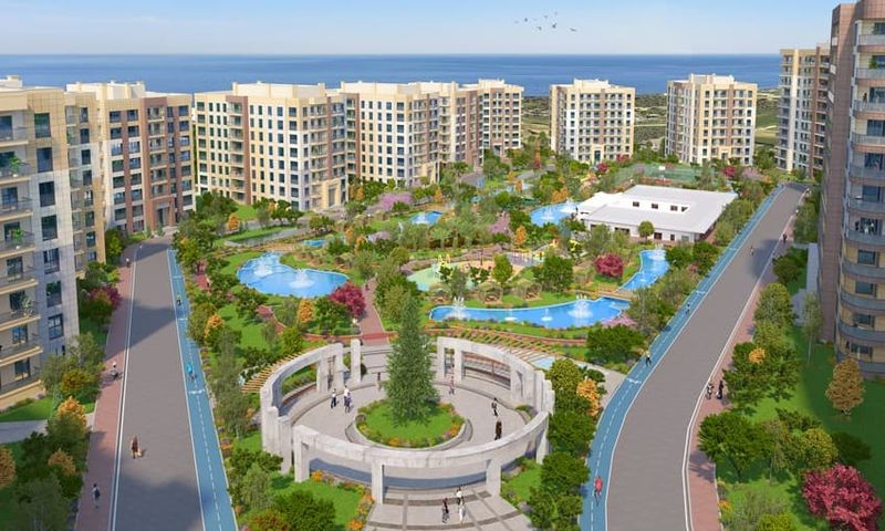 Next To E5 Highway Sea View & Modern Complex