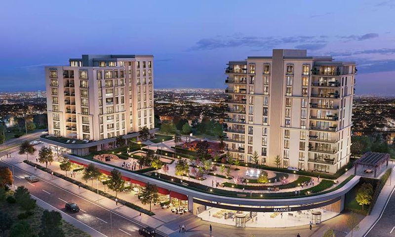 Deluxe Apartments Suitable for Family Residence in Basaksehir, istanbul