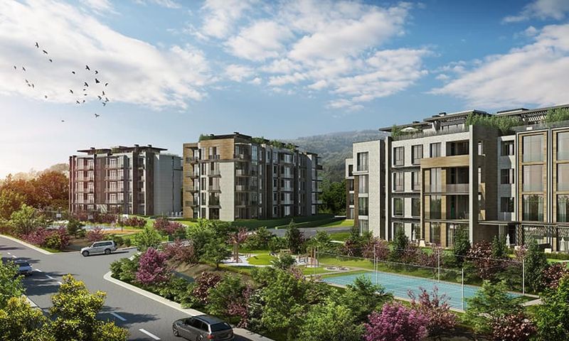 Beautiful Nature View Flats in Beykoz, Istanbul