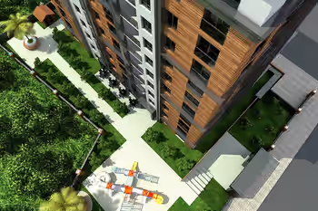 عقارات بمفهوم عائلي حديث للبيع في غازي عثمان باشا، اسطنبول