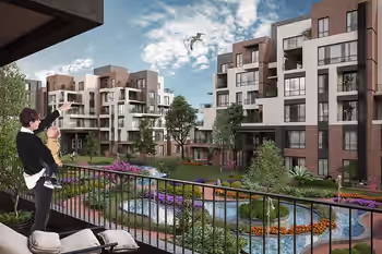 شقق مطلة على البحيرة داخل الطبيعة الخضراء مع وسائل الراحة الكاملة في بهجة شهير، اسطنبول