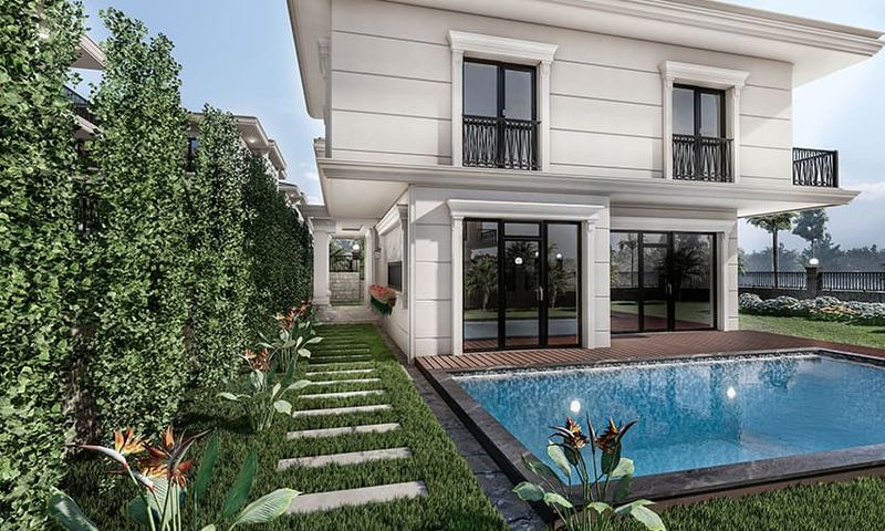 Panoramic Sea View Villas With 24/7 Security in Buyukcekmece, Istanbul