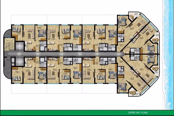 General ground-floor plan; this schematic is not an additional sale option
