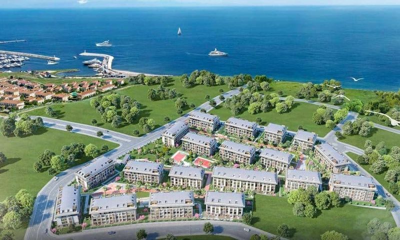 Sea View Residentals in Beylikduzu, Istanbul