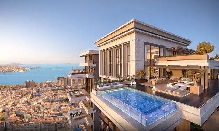 مشروع سكني بمزايا فاخرة و خيارات متعددة في قلب اسطنبول - صورة 1