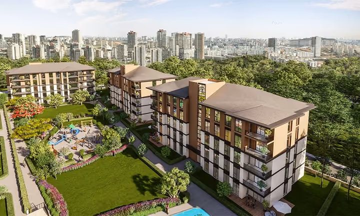 Modern Forest View Residence in Basaksehir, Istanbul - Image 1